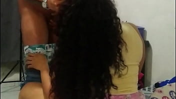 Fantasia sexual cumplida a mi novia queria sentir dos vergas al mismo tiempo