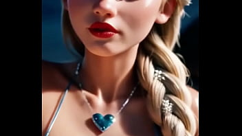 She’s giving frozen fantasy with a dangerously upgraded look not your simple elsa — this one's made for grown up dreams