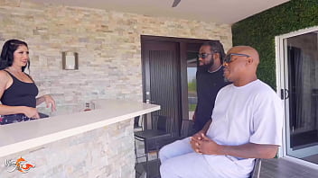 Marie bartender slut all holes 3way