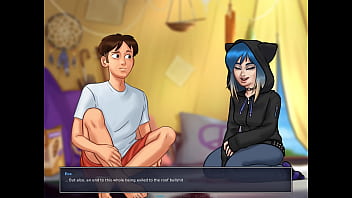 Let's play summertime saga masturbate with eve