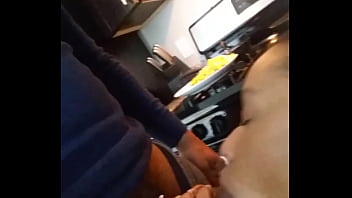 Latina sucking big dick