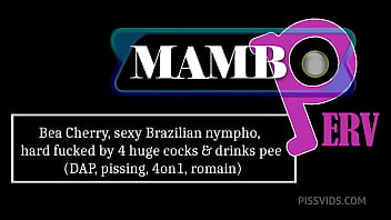 Bea cherry sexy brazilian nympho hard fucked by 4 huge cocks & drinks pee dap pissing 4on1 hard sex anal only Bea cherry sexy brazilian nympho hard fucked by 4 huge cocks & drinks pee dap pissing 4on1 hard sex anal only