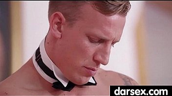 Babe’s expert tongue goes up and down on a cock 23