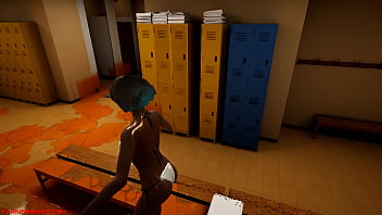 Cyberomance testing fluids near at the swimming pool