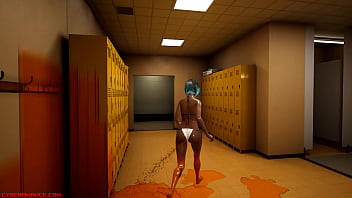 Cyberomance testing fluids near at the swimming pool