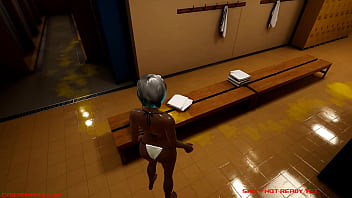 Cyberomance testing fluids near at the swimming pool