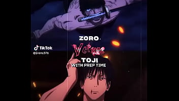 Toji vs zoro qui sortait vivant