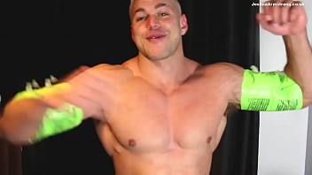 Wanking With Rubber In Lycra thumbnail