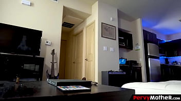 Bold stepmother returned home in the early morning