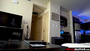 Bold stepmother returned home in the early morning