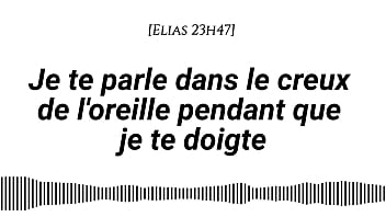 Audio pour les femmes je te parle dans le creux de l’oreille pendant que je te doigte ambiance nocturne doigtage bruits mouillés voix d’homme tendre puis sale