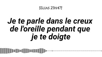 Audio pour les femmes je te parle dans le creux de l’oreille pendant que je te doigte ambiance nocturne doigtage bruits mouillés voix d’homme tendre puis sale
