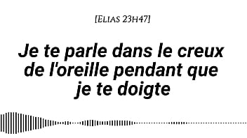 Audio pour les femmes je te parle dans le creux de l’oreille pendant que je te doigte ambiance nocturne doigtage bruits mouillés voix d’homme tendre puis sale