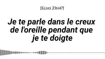 Audio pour les femmes je te parle dans le creux de l’oreille pendant que je te doigte ambiance nocturne doigtage bruits mouillés voix d’homme tendre puis sale