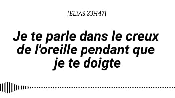 Audio pour les femmes je te parle dans le creux de l’oreille pendant que je te doigte ambiance nocturne doigtage bruits mouillés voix d’homme tendre puis sale