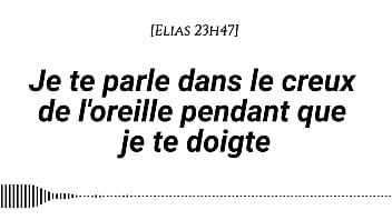 Audio pour les femmes je te parle dans le creux de l’oreille pendant que je te doigte ambiance nocturne doigtage bruits mouillés voix d’homme tendre puis sale