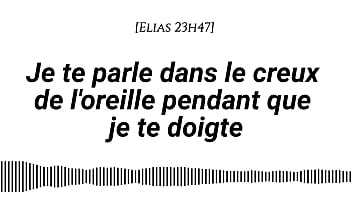 Audio Pour Les Femmes Je Te Parle Dans Le Creux De L’oreille Pendant Que Je Te Doigte Ambiance Nocturne Doigtage Bruits Mouillés Voix D’homme Tendre Puis Sale thumbnail