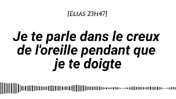 Audio pour les femmes je te parle dans le creux de l’oreille pendant que je te doigte ambiance nocturne doigtage bruits mouillés voix d’homme tendre puis sale