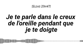 Audio pour les femmes je te parle dans le creux de l’oreille pendant que je te doigte ambiance nocturne doigtage bruits mouillés voix d’homme tendre puis sale
