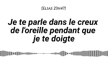 Audio pour les femmes je te parle dans le creux de l’oreille pendant que je te doigte ambiance nocturne doigtage bruits mouillés voix d’homme tendre puis sale