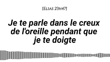 Audio pour les femmes je te parle dans le creux de l’oreille pendant que je te doigte ambiance nocturne doigtage bruits mouillés voix d’homme tendre puis sale