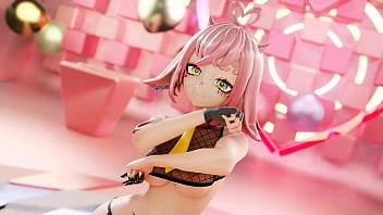 Vtuber strips & dances to kpop mmd