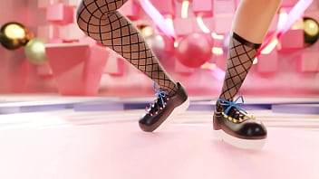 Vtuber strips & dances to kpop mmd