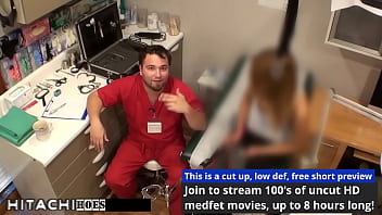 Human guinea pig gets mandatory hitachi orgasms from doctor tampa maria santos