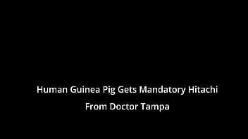Human guinea pig gets mandatory hitachi orgasms from doctor tampa maria santos