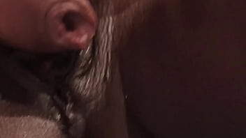 Ebony milf enjoying morning sex with her white lover