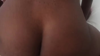 Ebony milf enjoying morning sex with her white lover