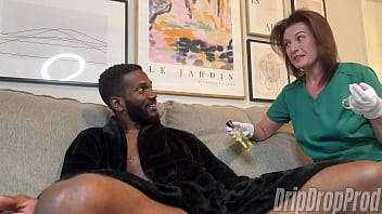 Nipple licking handjob with matt bishop