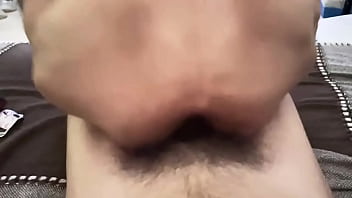 Cavalgando de costa no maridão