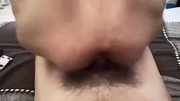 Cavalgando de costa no maridão