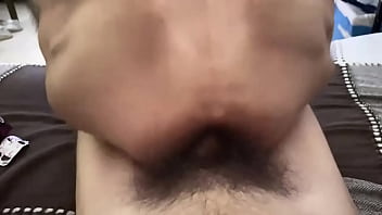 Cavalgando de costa no maridão