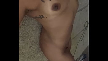 Hot black girl with muscles