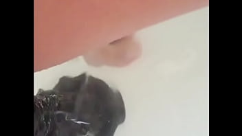 My shaved pussy and a nice dildo