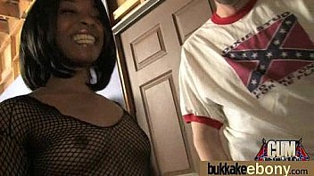 Interracial groups sex with black chick and white dudes 19