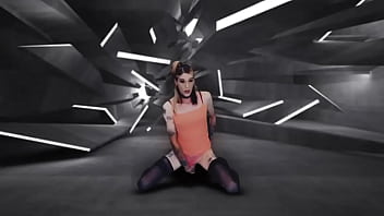 Professional Tranny Teases Cock thumbnail