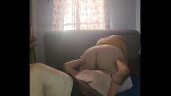 Saturday morning cumming on her ass