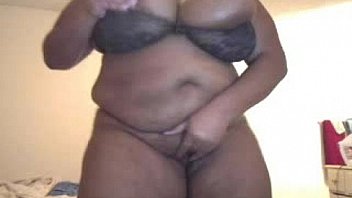 Ebony with huge boobs on cam