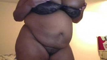 Ebony with huge boobs on cam