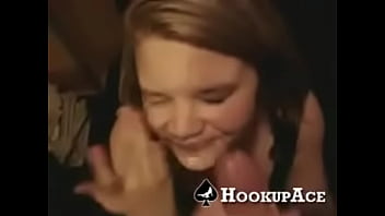 Cute aussie teen gets a nice facial