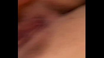 Very horny brunette with tattoos uses an anal plug and a dildo to reach orgasm