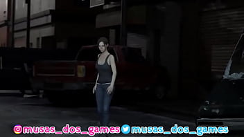 Game de zumbi claire mijando e fazendo coco no morto vivo