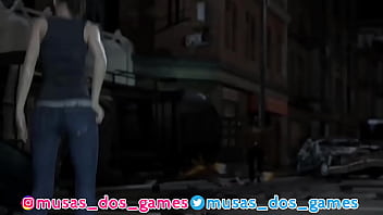 Game de zumbi claire mijando e fazendo coco no morto vivo