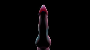 Strapon rotates with music