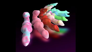 Strapon rotates with music