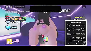 Slapping this slut who has really big breasts