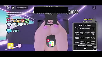 Slapping this slut who has really big breasts